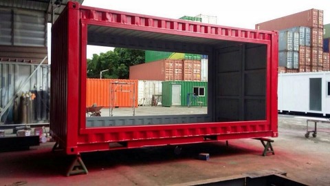 ตัดเจาะตู้คอนเทนเนอร์